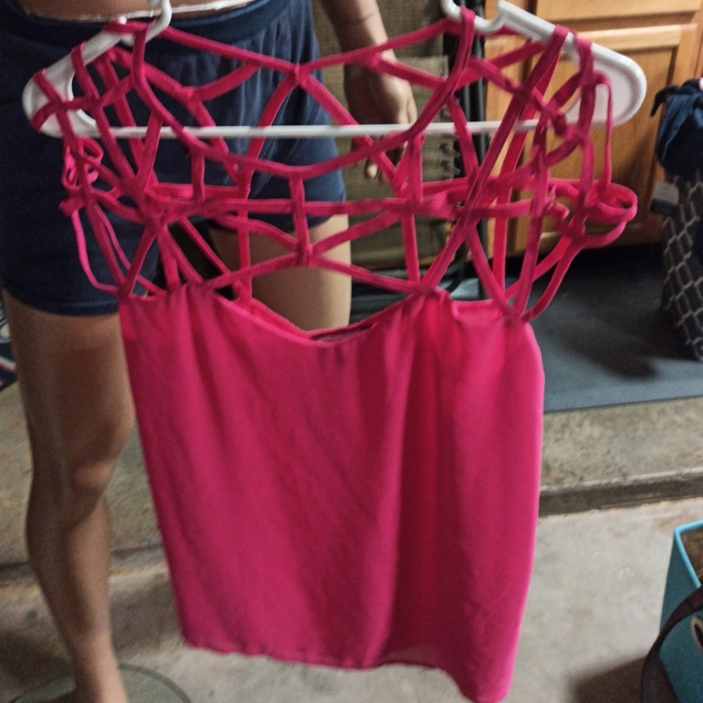 Naked Zebra Caged Blouse